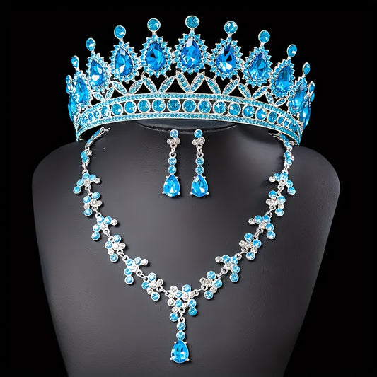Bridal Crown and Necklace Set