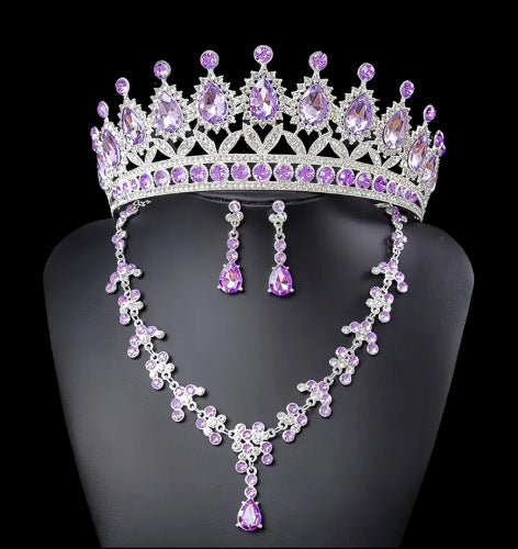 Bridal Crown and Necklace Set