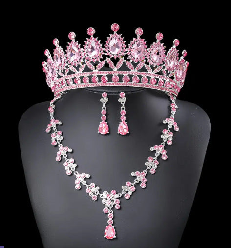 Bridal Crown and Necklace Set