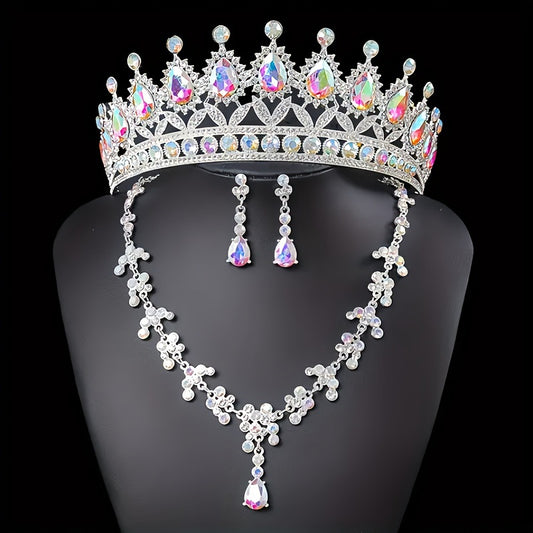 Bridal Crown and Necklace Set