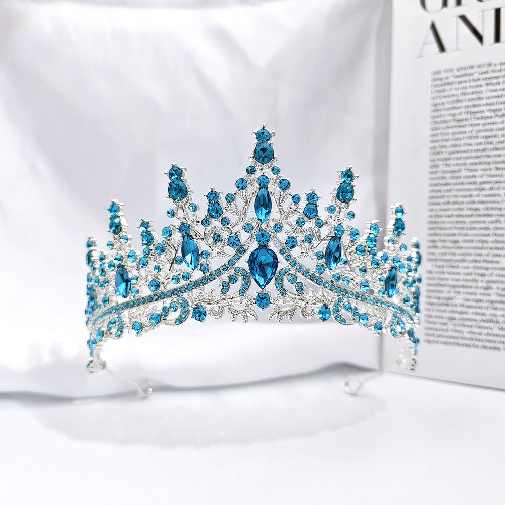 Bridal Crown Headband Wedding Dress Accessories Elegant Crystal Bridal Crown Hair Accessories