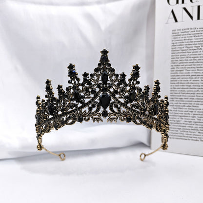 Bridal Crown Headband Wedding Dress Accessories Elegant Crystal Bridal Crown Hair Accessories