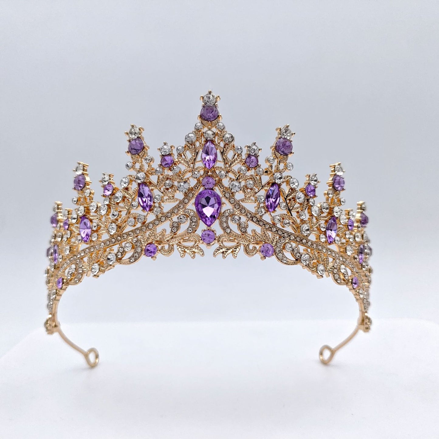 Bridal Crown Headband Wedding Dress Accessories Elegant Crystal Bridal Crown Hair Accessories