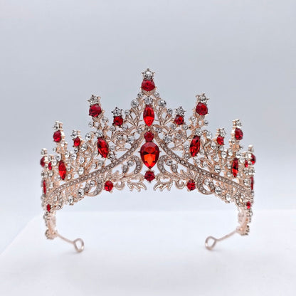 Bridal Crown Headband Wedding Dress Accessories Elegant Crystal Bridal Crown Hair Accessories