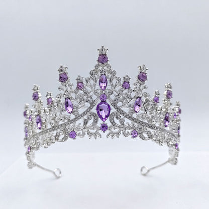 Bridal Crown Headband Wedding Dress Accessories Elegant Crystal Bridal Crown Hair Accessories