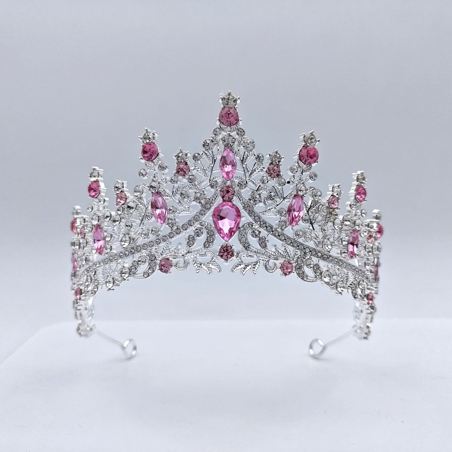 Bridal Crown Headband Wedding Dress Accessories Elegant Crystal Bridal Crown Hair Accessories