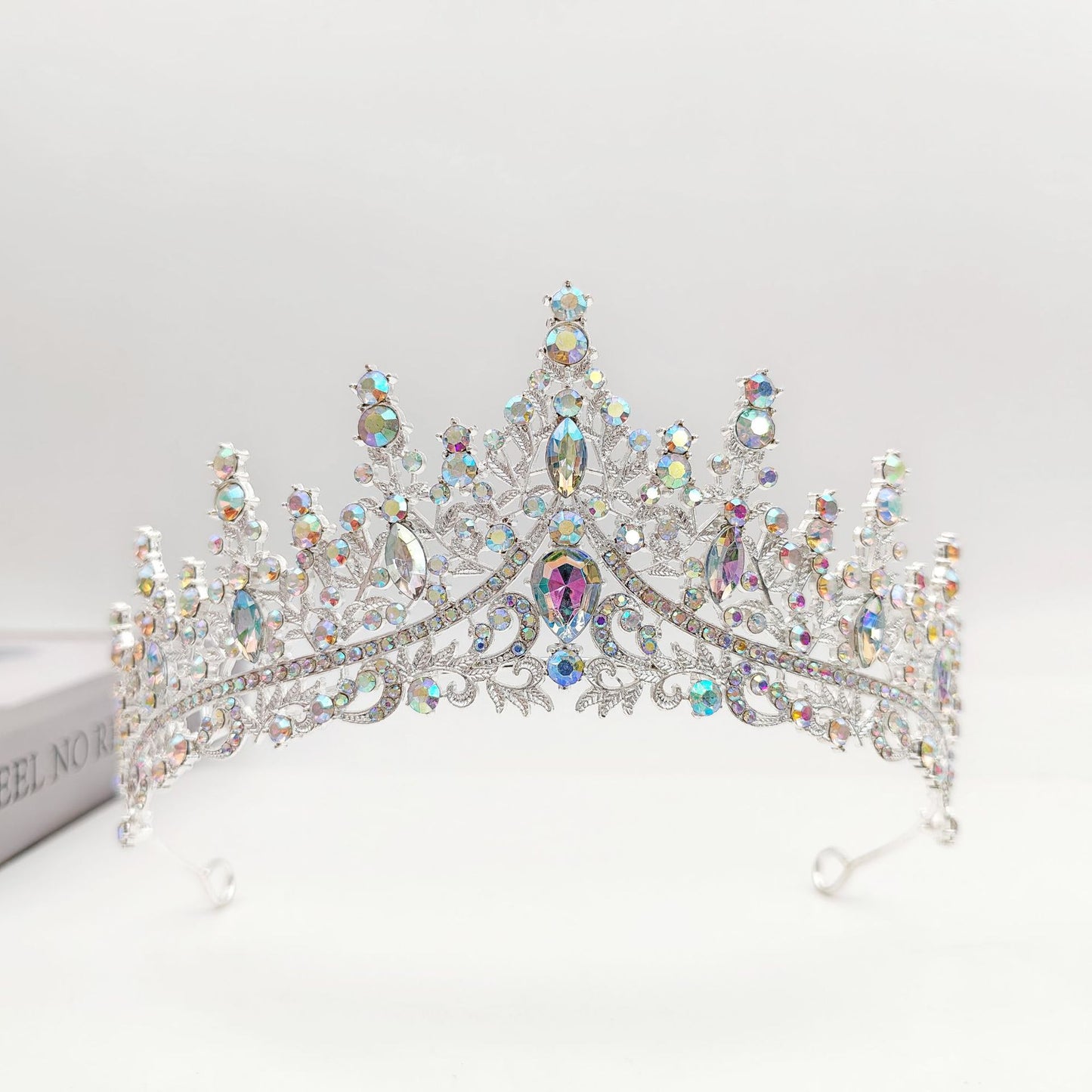 Bridal Crown Headband Wedding Dress Accessories Elegant Crystal Bridal Crown Hair Accessories