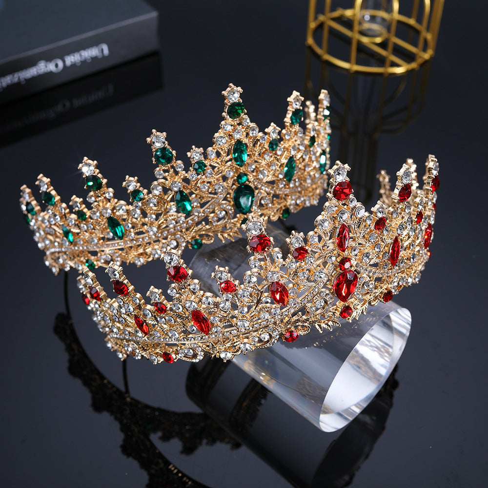 Bridal Crown Headband Wedding Dress Accessories Elegant Crystal Bridal Crown Hair Accessories