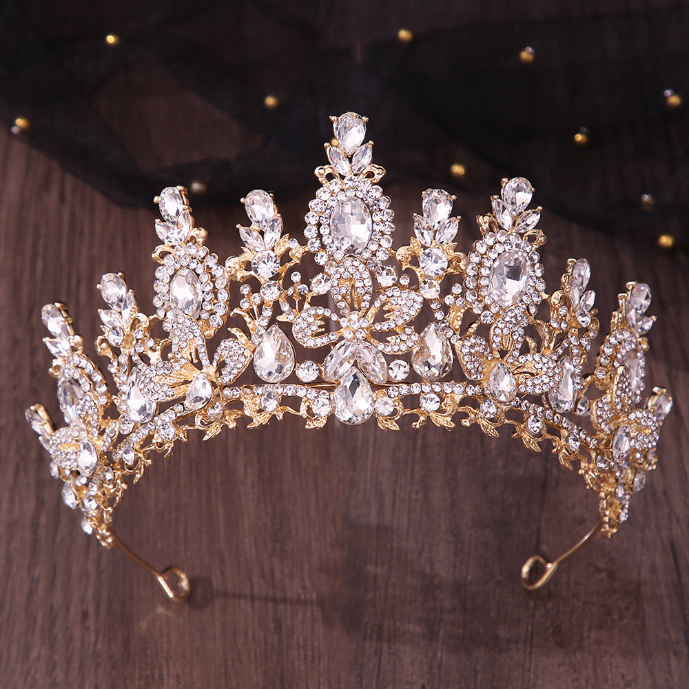 Bridal Crown Tiara Luxury Crystal Rhinestone Hair Accessories
