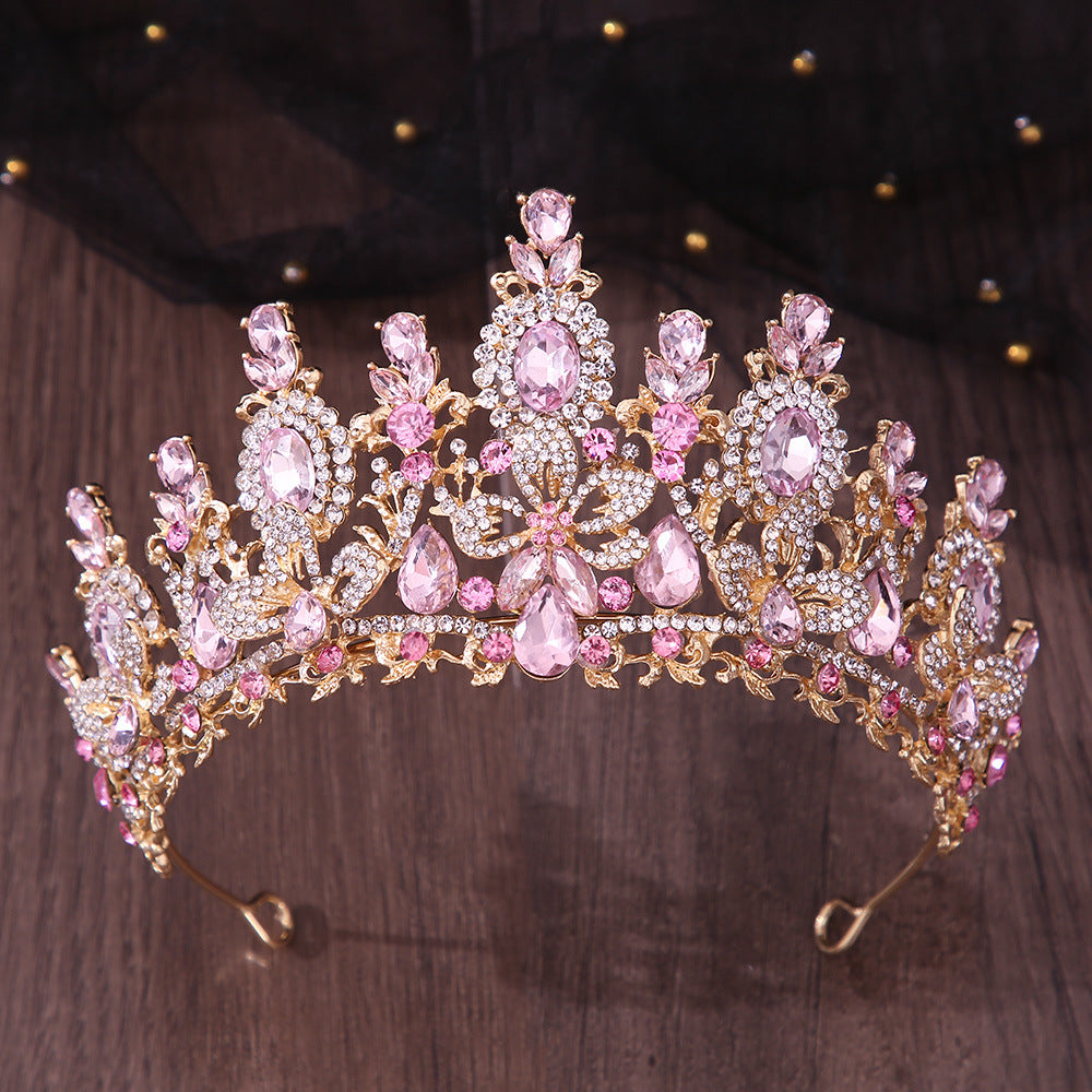 Bridal Crown Tiara Luxury Crystal Rhinestone Hair Accessories