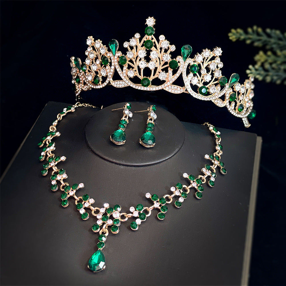 Bride Crown Jewelry Set Wedding Accessories