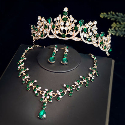 Bride Crown Jewelry Set Wedding Accessories