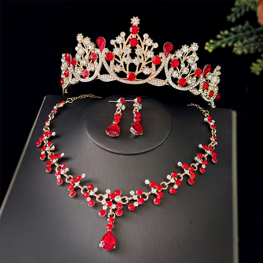 Bride Crown Jewelry Set Wedding Accessories