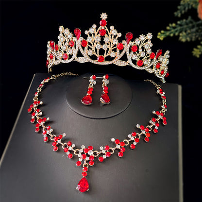 Bride Crown Jewelry Set Wedding Accessories