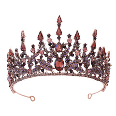 Ancient red copper purple diamond