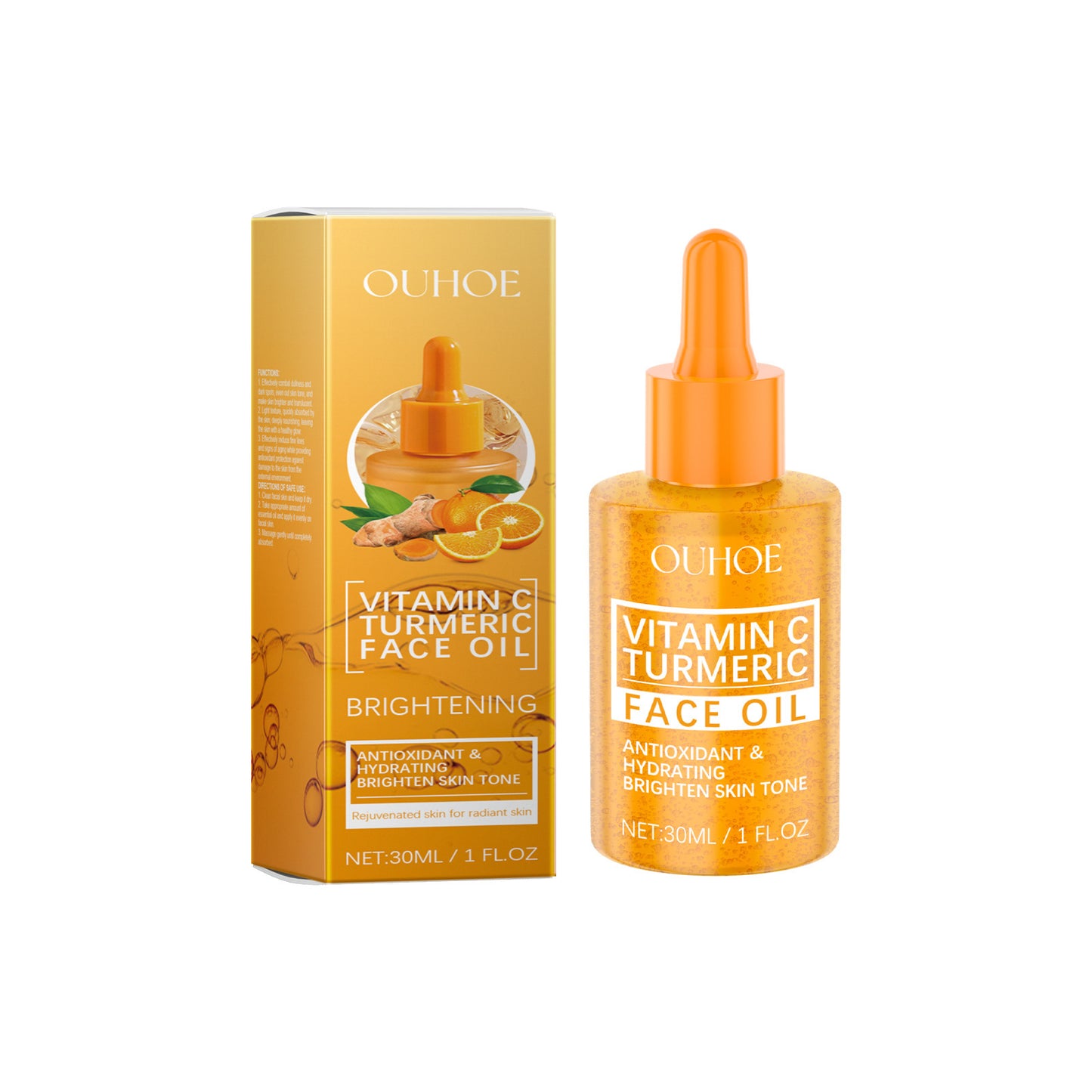 Brightening skin essential oil moisturizes the skin with vitamin c