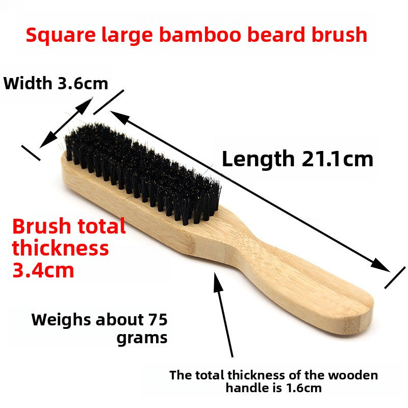 Bristle hair comb