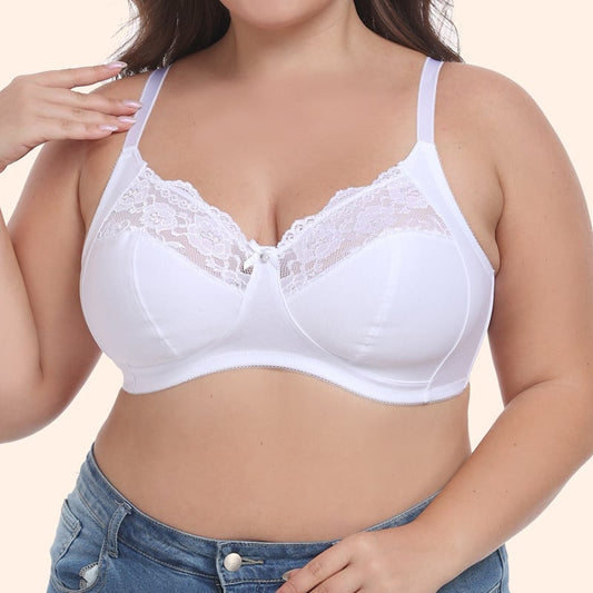 British size outer size large size bra ultra-thin lace black sexy underwear bra cross-border supply 38-50FGH