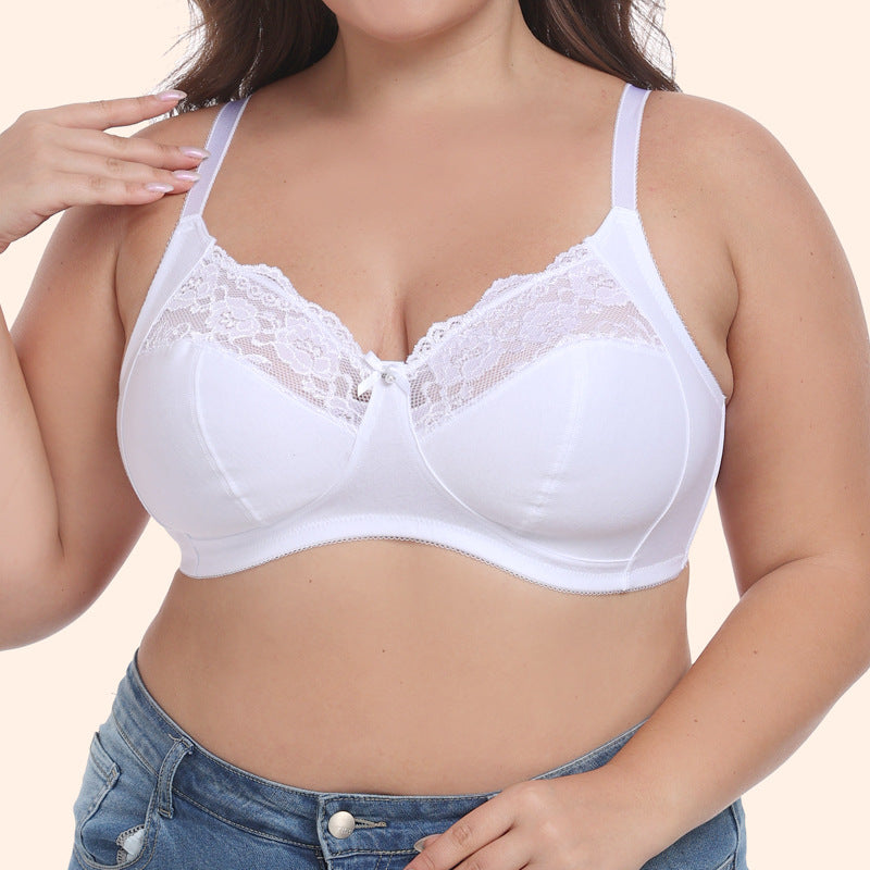 British size outer size large size bra ultra-thin lace black sexy underwear bra cross-border supply 38-50FGH
