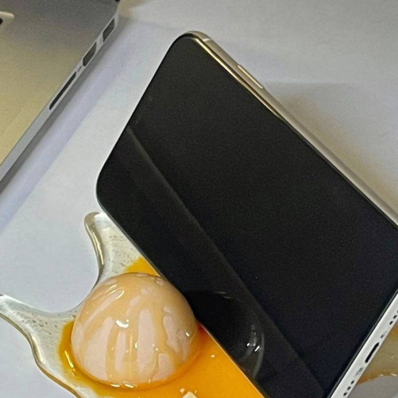 Broken Egg Phone Holder Prank Toy