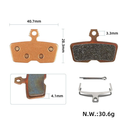 Bronze Sintered Brake Pads Disc Brake Pads
