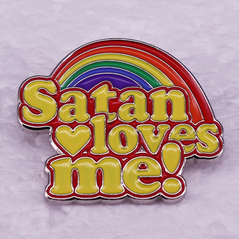 Brooch metal badge