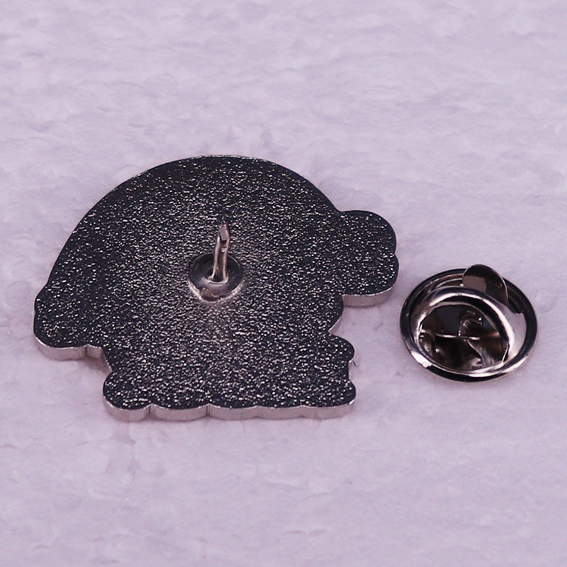 Brooch metal badge