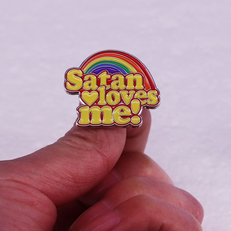 Brooch metal badge