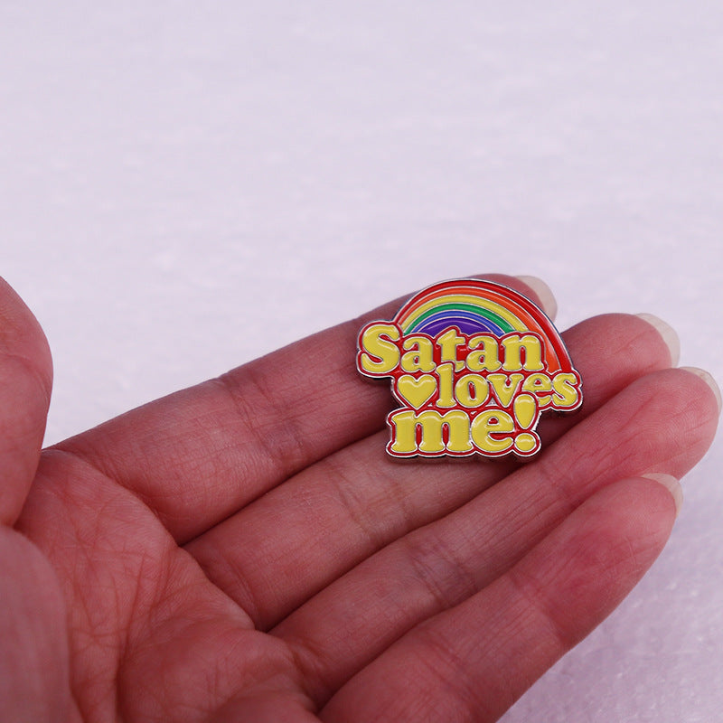 Brooch metal badge