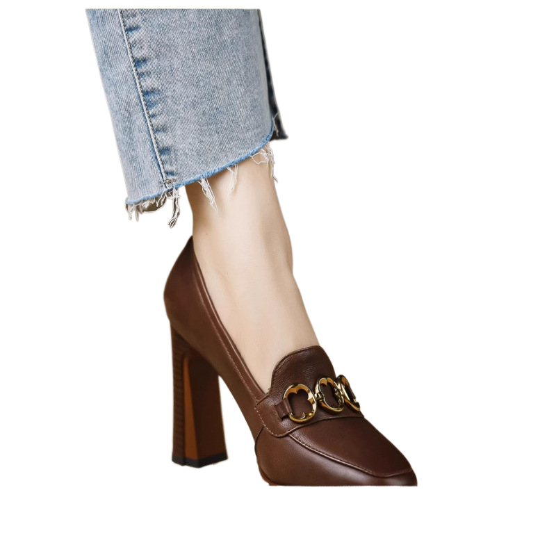 Brown High Heels