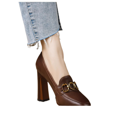 Brown High Heels