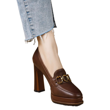 Brown High Heels