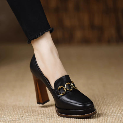 Brown High Heels