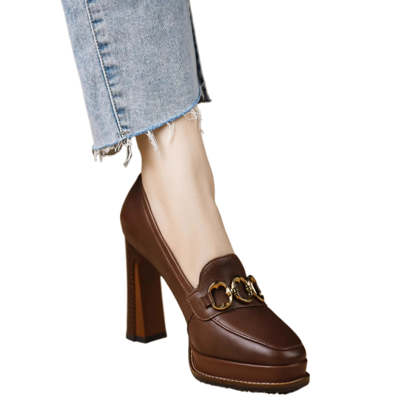 Brown High Heels