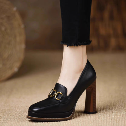 Brown High Heels