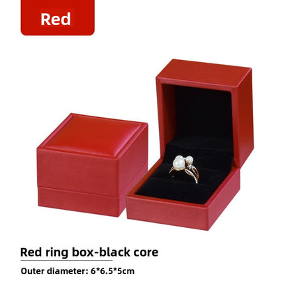 Brushed Jewelry Box, Ring Earring Box, Necklace Box, Bracelet Bracelet Box, Jewelry Packaging Box