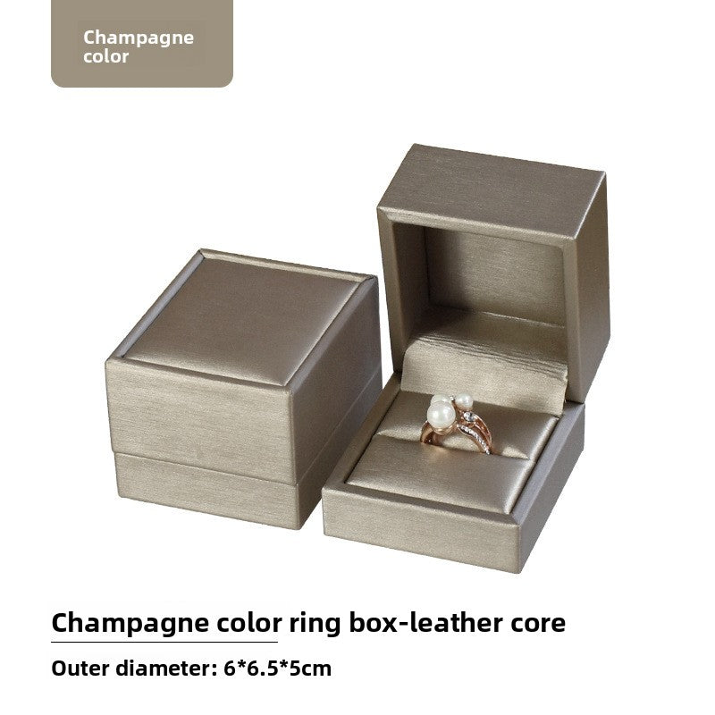 Brushed Jewelry Box, Ring Earring Box, Necklace Box, Bracelet Bracelet Box, Jewelry Packaging Box