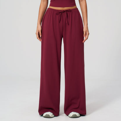 Brushed long pants
