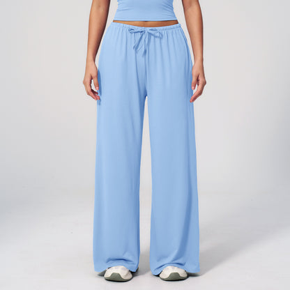 Brushed long pants