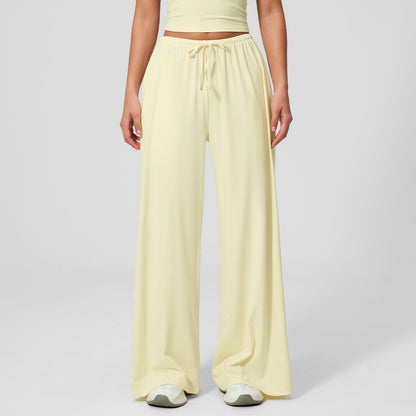 Brushed long pants