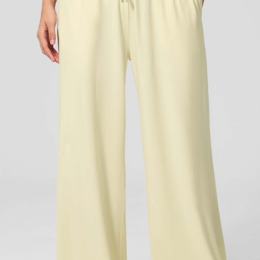 Brushed long pants