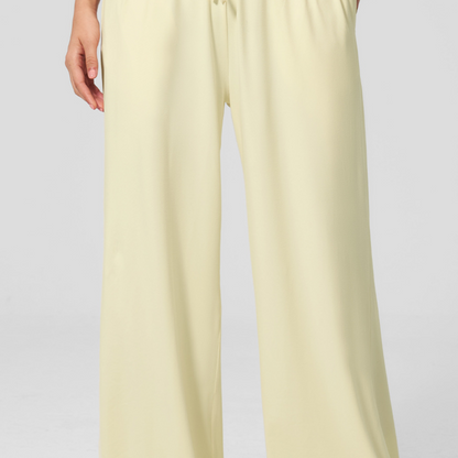 Brushed long pants