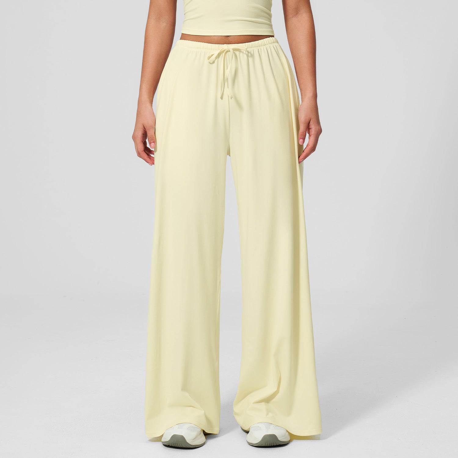 Brushed long pants