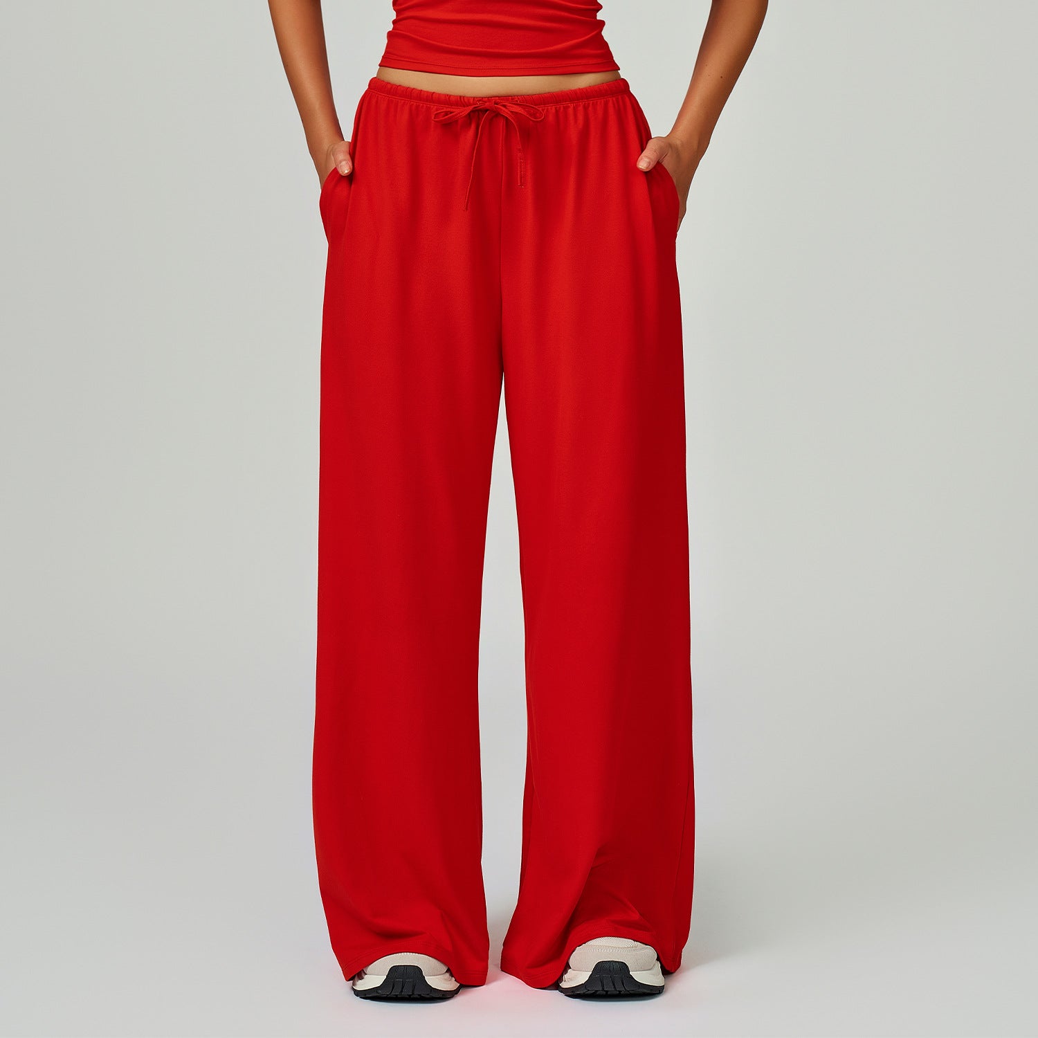 Brushed long pants