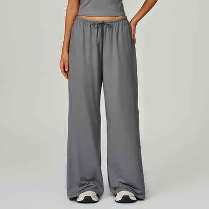 Brushed long pants
