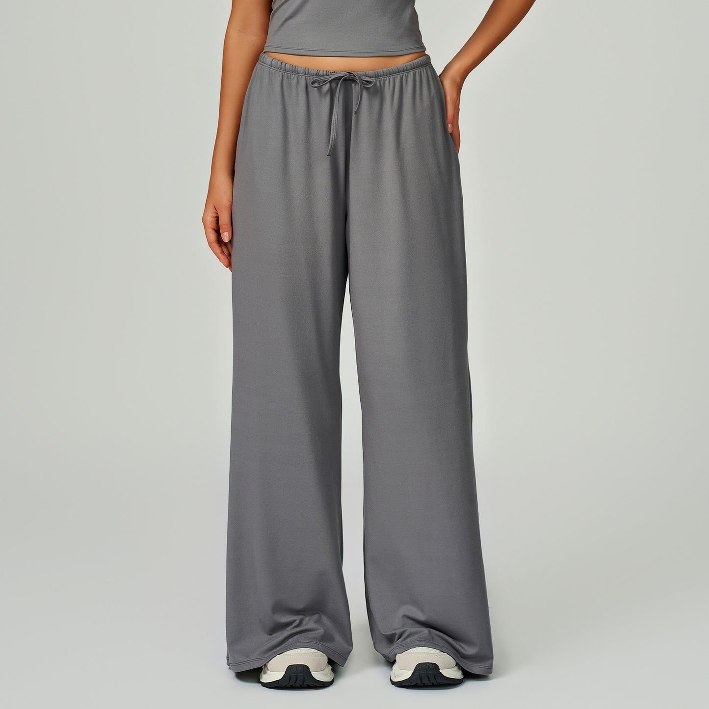 Brushed long pants