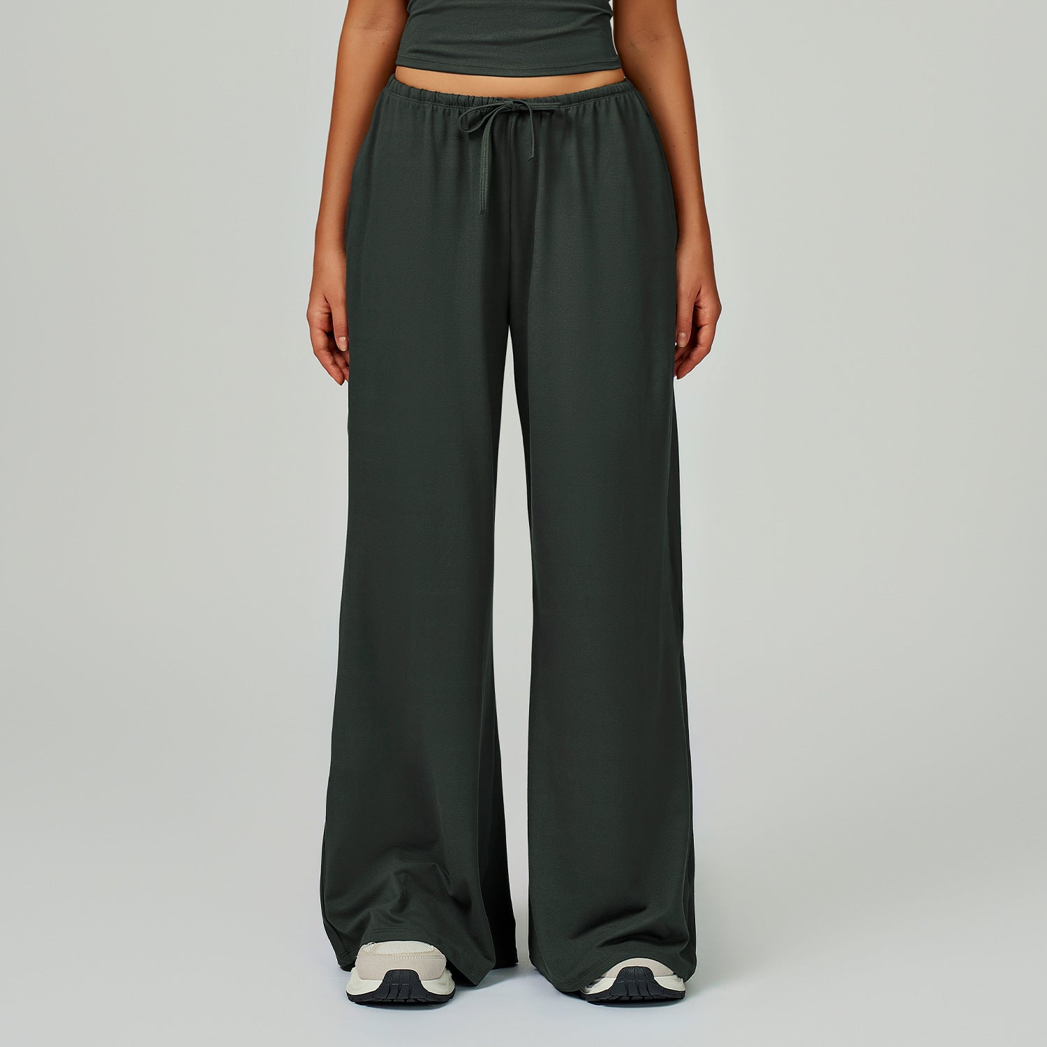Brushed long pants