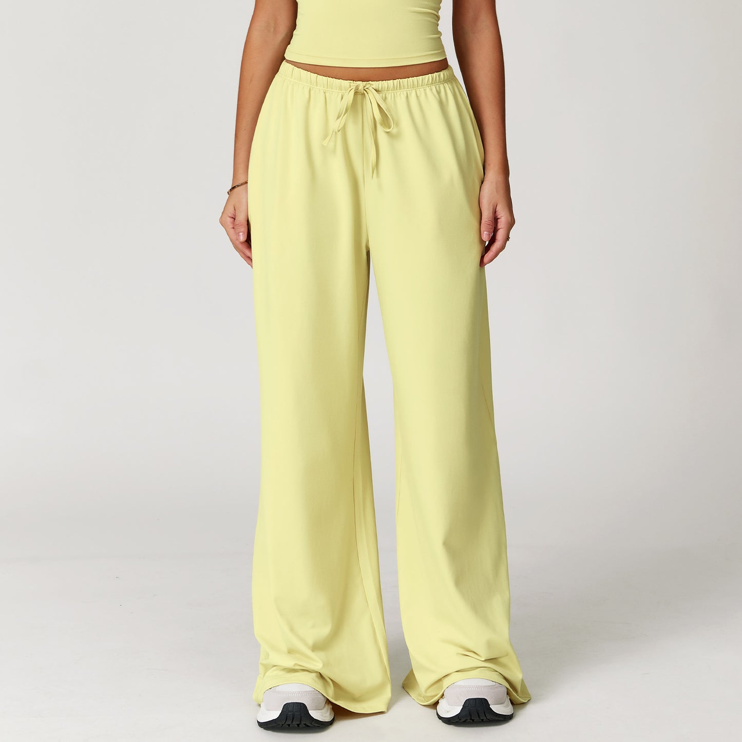 Brushed long pants