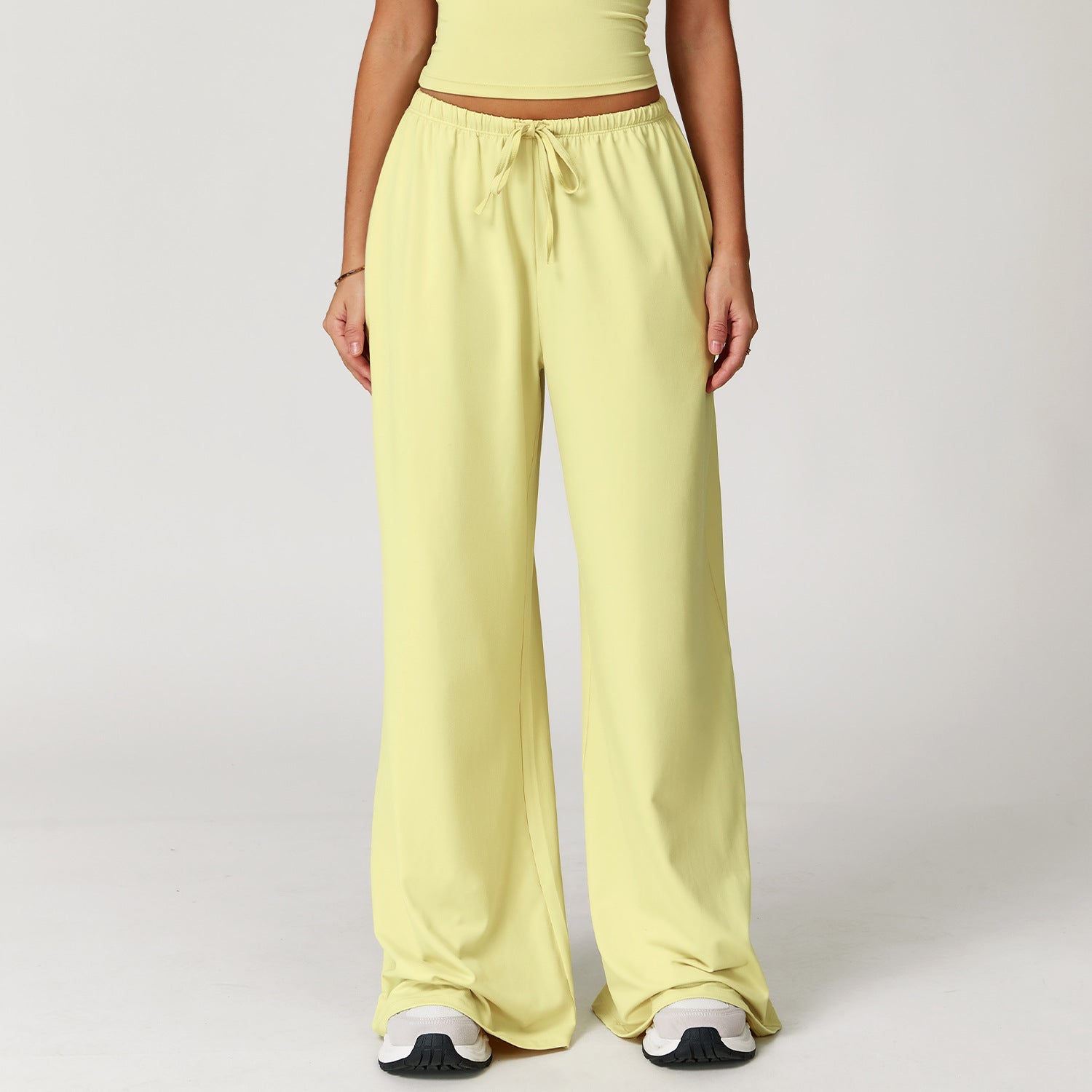 Brushed long pants