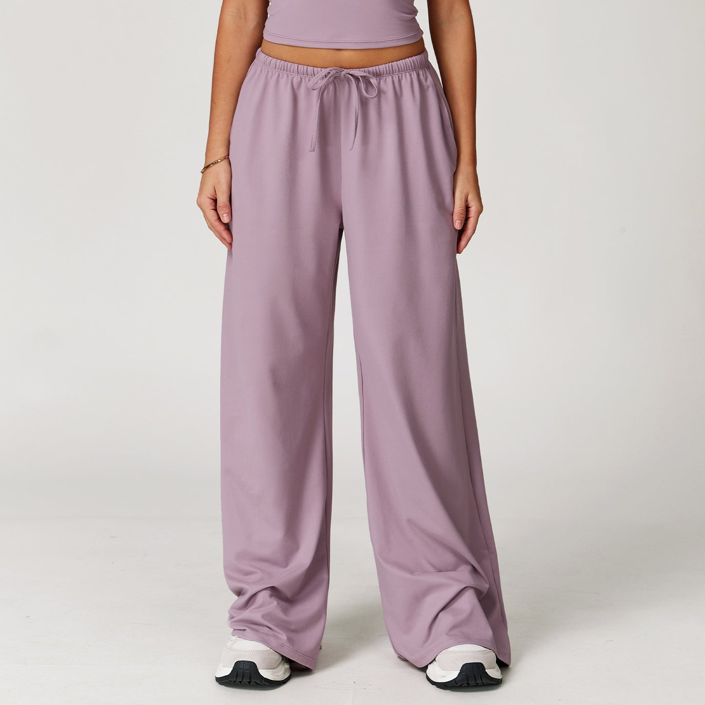 Brushed long pants